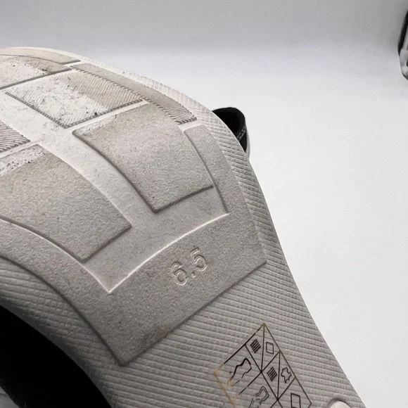 Jeffrey Campbell Black and White Sneaker-Inspired Heels - Picture 8 of 9